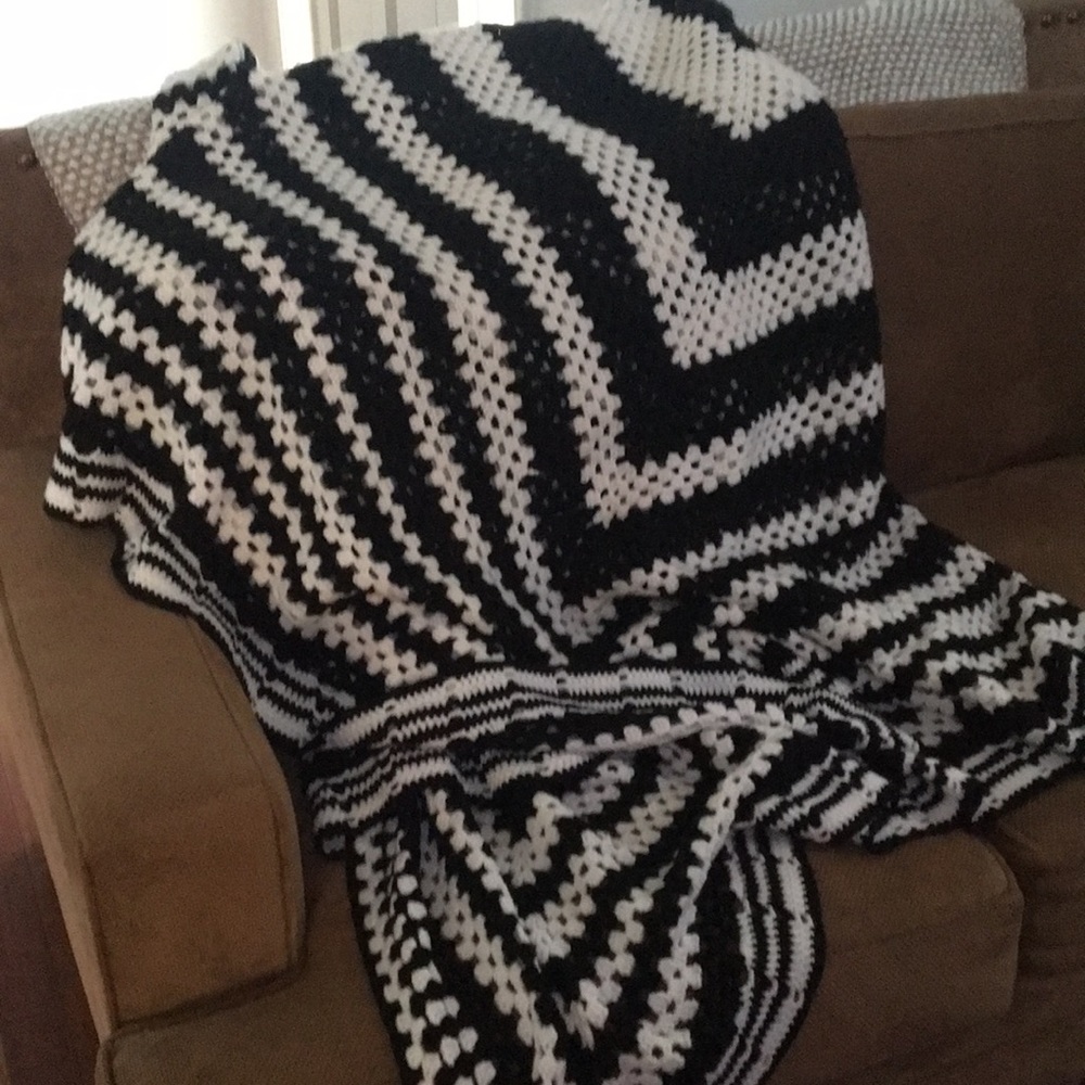 Knit coverall blanket or spread